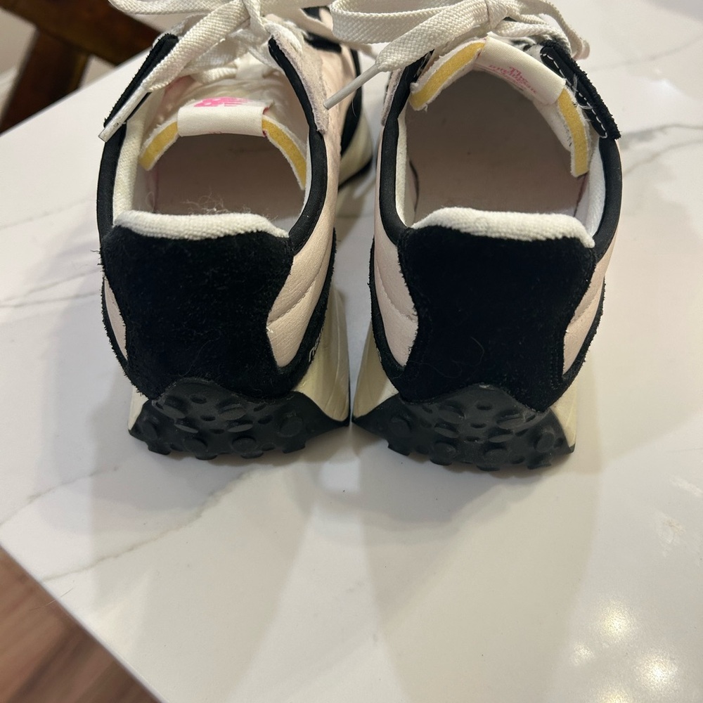 New Balance Kids Sneakers in Black and Cream